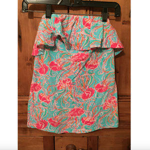Lilly Pulitzer Jellies Be Jammin Strapless Top
